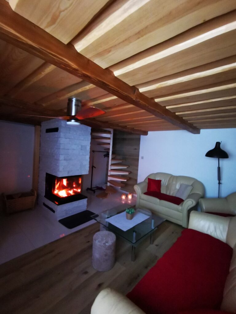 Interiér chaty JM DREAM
